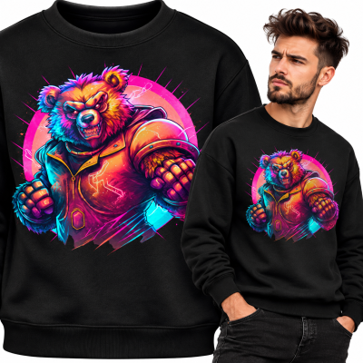 BLUZA  ZWIERZĘTA  BAD BEAR 2